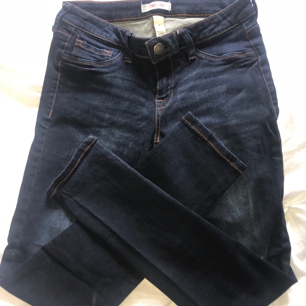 Dark wash jeans